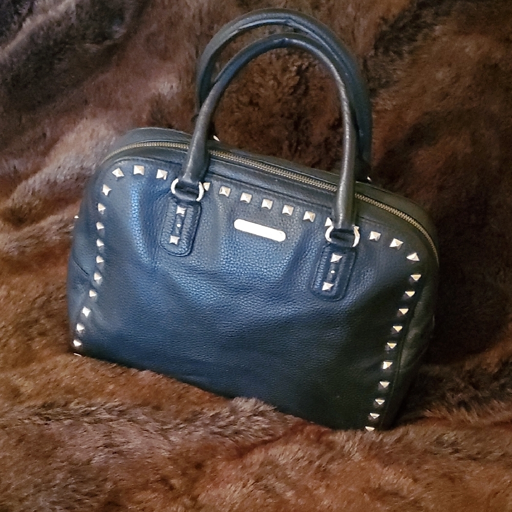 MICHAEL KORS Sandrine Studded Satchel